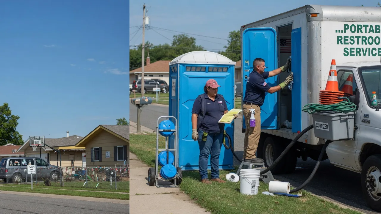 Portable Toilet Rental in Flag Pond, TN near me